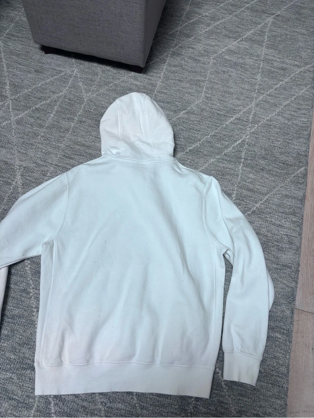 Nike White Pullover Hoodie